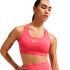 Sutiã esportivo de Fitness Nike Swoosh Medium Support Mulher Laranja