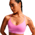 Sutiã esportivo de Fitness Nike Indy Light Support Padded Adjustable Mulher Roxo