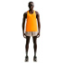 Camiseta Tirantes de Running Nike Fast Dri-Fit Running Singlet Homem Laranja