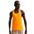 Camiseta Tirantes de Running Nike Fast Dri-Fit Running Singlet Homem Laranja