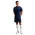 Camiseta de Futebol Nike Academy Dri-Fit de Manga Curta Top Homem Azul