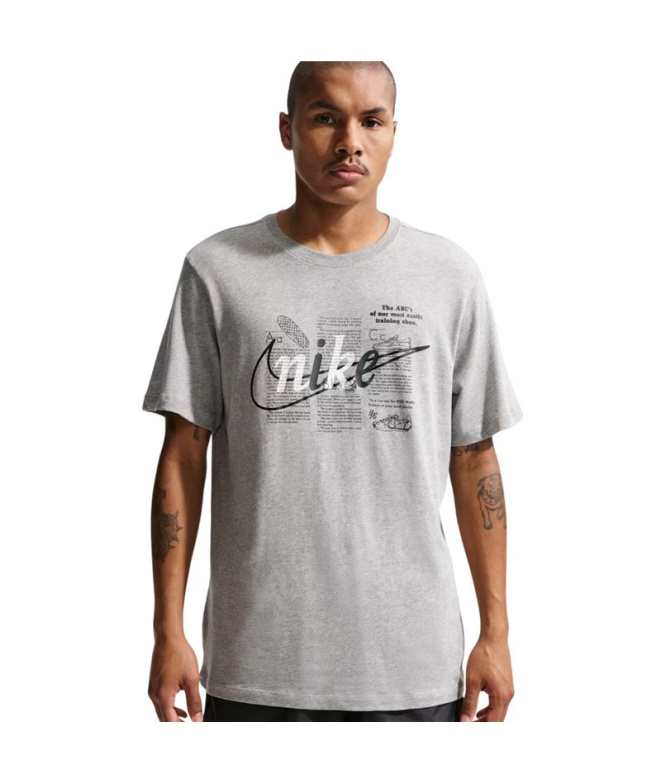 Camiseta Nike Sportswear T-Shirt Hombre Gris...