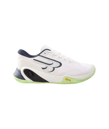 Zapatillas de pádel Bullpadel Hack Vibram 26V Hombre Blanco