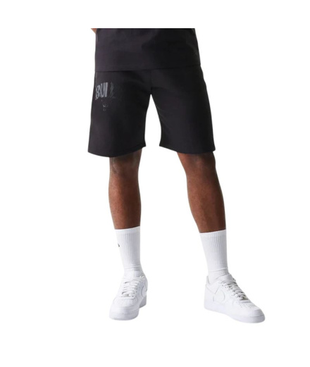 Pantalon New Era NBA Chicago Bulls Homme Noir