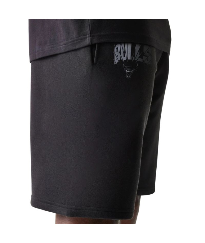 Calça New Era NBA Chicago Bulls Homem Preto