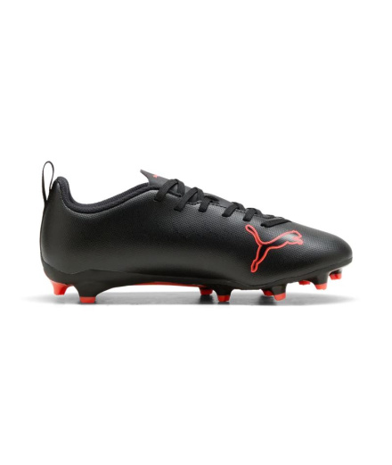 Botas de fútbol Puma Ultra 6 Play Fg/Ag Intantil Negro/Rojo