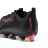 Botas de fútbol Puma Ultra 6 Play Fg/Ag Intantil Negro/Rojo