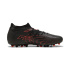Botas de fútbol Puma Future 9 Match Mg Negro/Rojo/Gris fuerte