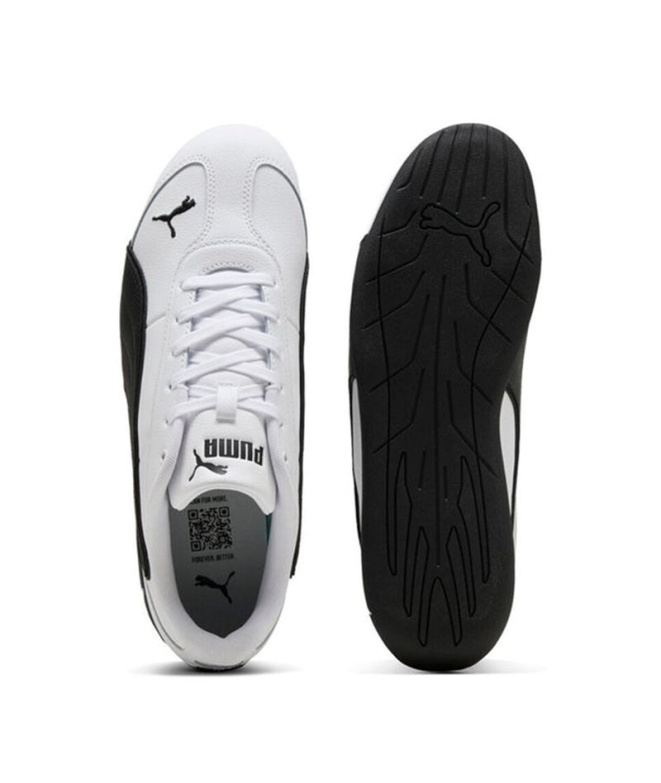 Chaussures Puma Replicatch, blanches et noires,...
