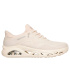 Chaussures Skechers Uno Glide-Step - Air Gliders Femme Off White Mesh