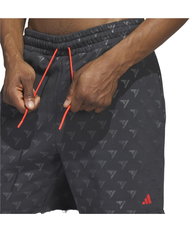 Pantalons courts adidas Trae Allover Print Homme