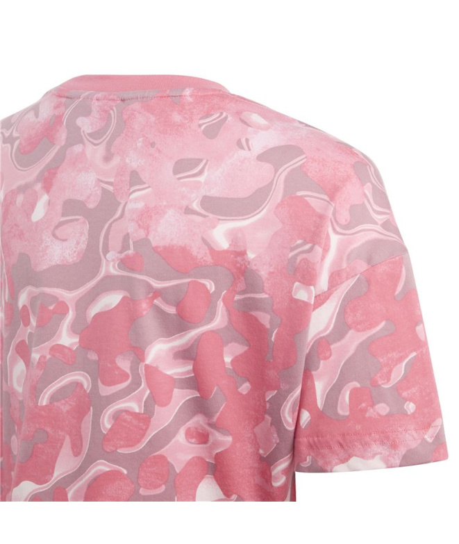 Camiseta adidas Jg Fi Aop Menina