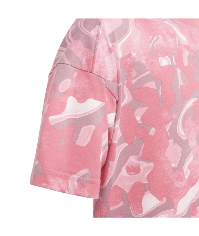 T-shirt adidas Jg Fi Aop Fille