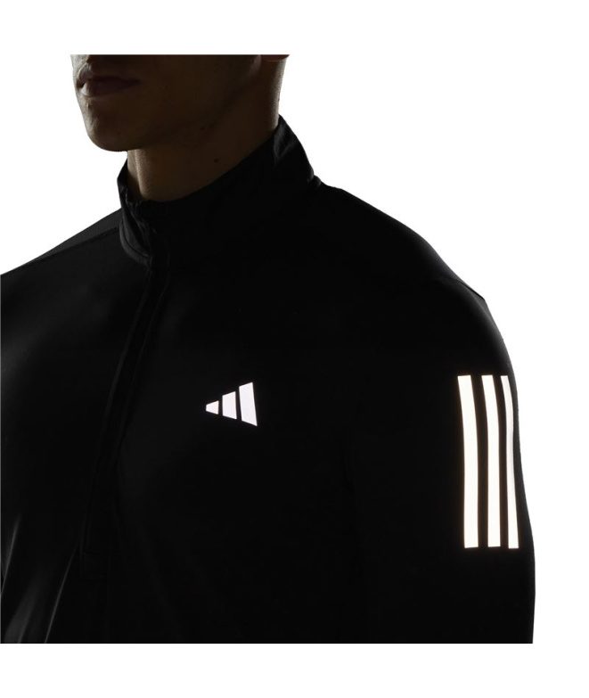 Moletom de Running adidas Otr 1/4 Zip Homem