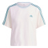 Camiseta adidas 3S Cr Mulher