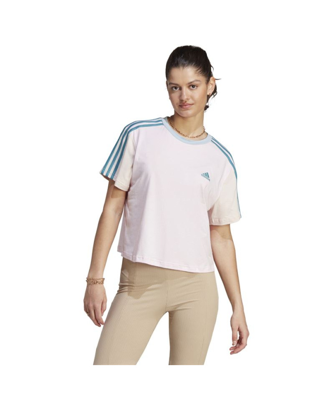 T-shirt adidas 3S Cr Femme