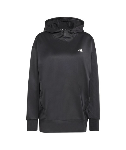 Moletom de Fitness adidas Game and go Hoodie Mulher Preto