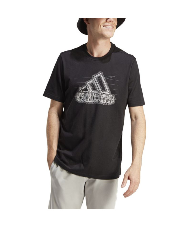 Camiseta adidas Growth Bos Hombre Negro