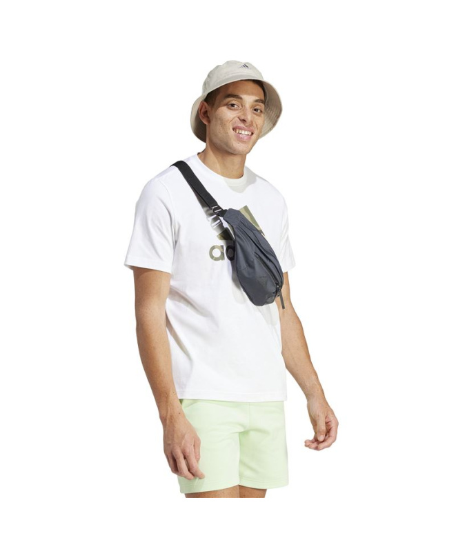 Camiseta adidas Camo G 1 Homem Branco