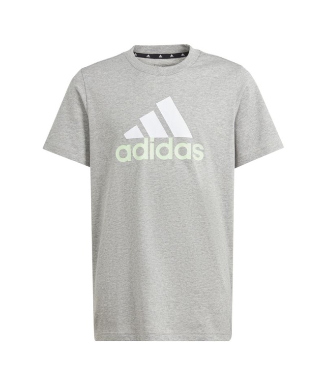 Camiseta adidas Big Logo 2 Infantil Cinzenta