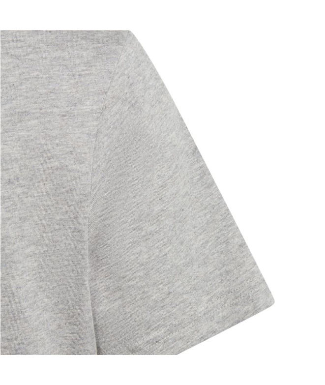 Camiseta adidas Big Logo 2 Infantil Cinzenta