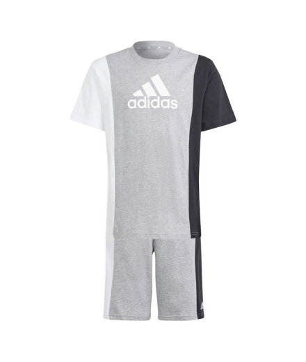 Ensemble adidas Club Set Enfant Gris