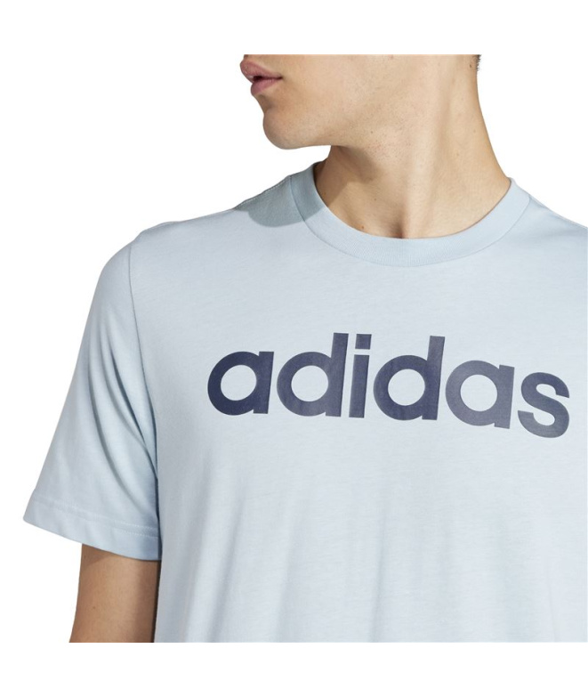 Camiseta adidas Lin Sj Homem Azumar