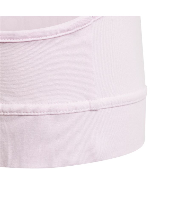 Tops adidas Linear Cr Fille Rosa