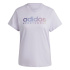 Camiseta adidas Linear Spw Gt Mulher Lilás