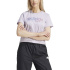 T-shirt adidas Linear Spw Gt Femme Violet