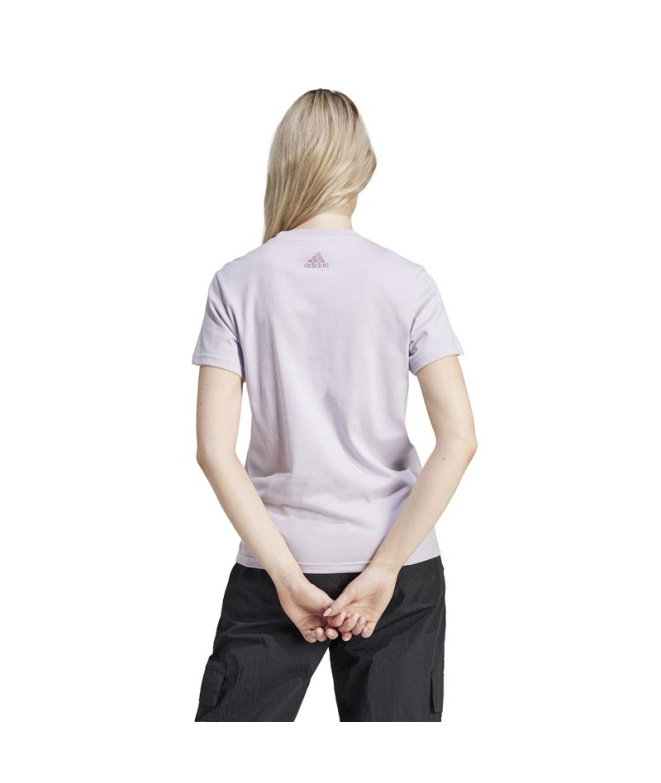 T-shirt adidas Linear Spw Gt Femme Violet