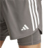 Pantalons  de Running adidas Own The Run 3 Bandas 2In1 Homme Carbón