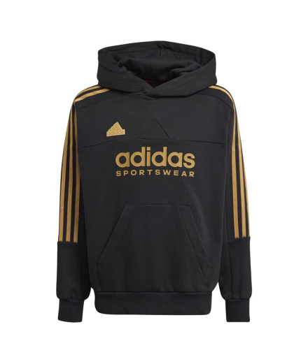 Sweat adidas Tiro Nations Pack Hoody Enfant Noir