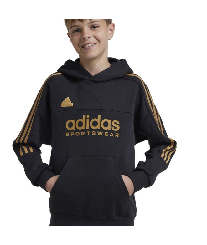 Moletom adidas Tiro Nations Pack Hoody Infantil...
