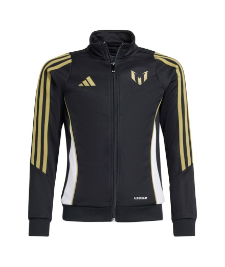 Chaqueta de Fútbol adidas Messi Infantil Negro