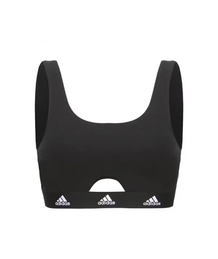 Sujetador Adidas Active Comfort Cotton Mujer Negro