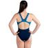 Fato de banho de Natação Aquarapid Maiô Intero Blue Sky Mulher