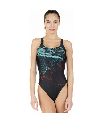Maillot de bain de Natation Aquarapid Aryss Femme Marine