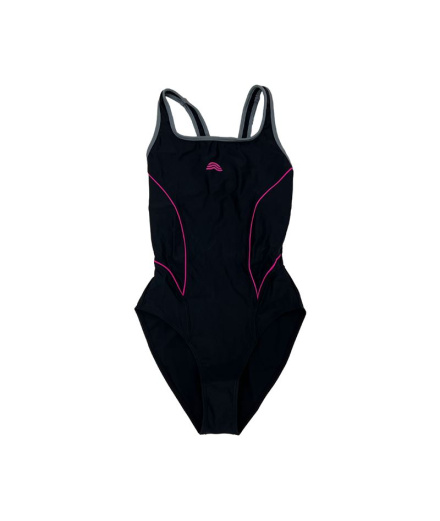 Maillot de bain de Natation Aquarapid Costume Intero Noir...