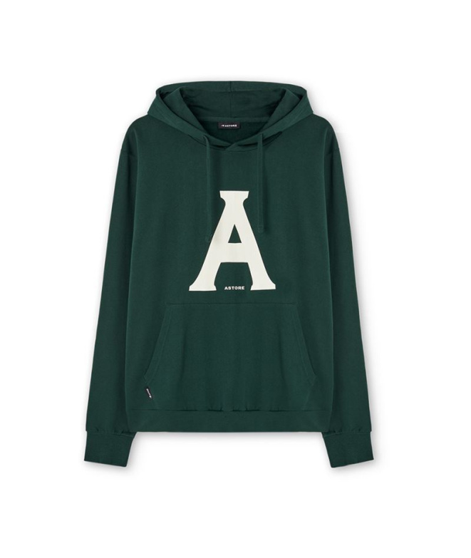 Sweat Astore Socaci Homme Verde Oscuro