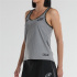 Camiseta de Pádel Bullpadel Lugar Gris Mujer