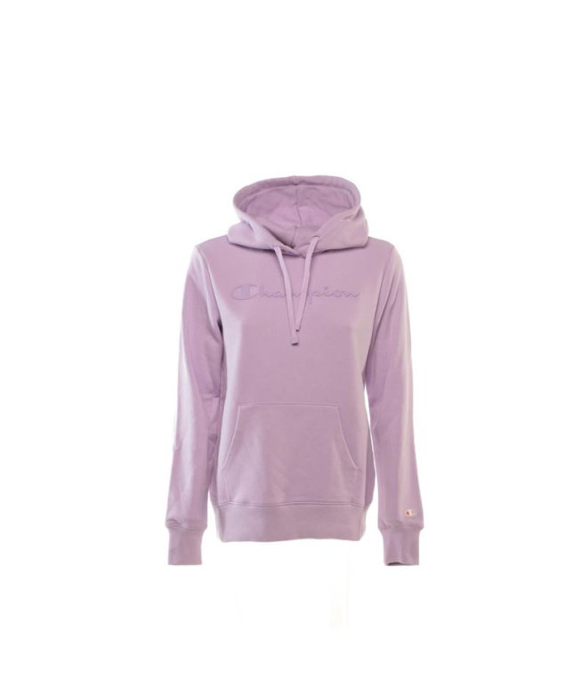 Moletom Champion Hooded Sweatshirt Lilás Mulher