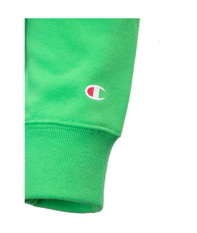 Sweat Champion Hooded Sweatshirt Vert Homme