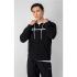 Casaco Champion com Capuz e Fecho Completo Preto Masculino