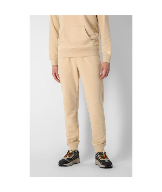 Pantalons Champion Rib Cuff Beige Homme