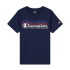 Camiseta Champion Crewneck Azul Menino