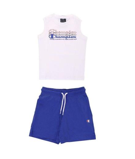 Conjunto Champion Set Branco Criança