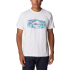 Camiseta de Montanha Columbia Sun Trek™ Graphic Branco Homem