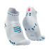 Chaussettes de Running Compressport Pro Racing v4.0 Run Low White