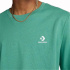 Camiseta Converse Classic Fit Left Chest Star Chevron Bordada Verde